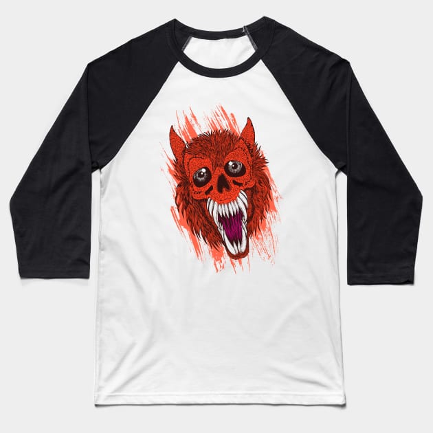 Werewolf of Mars Baseball T-Shirt by Alishamenjangan